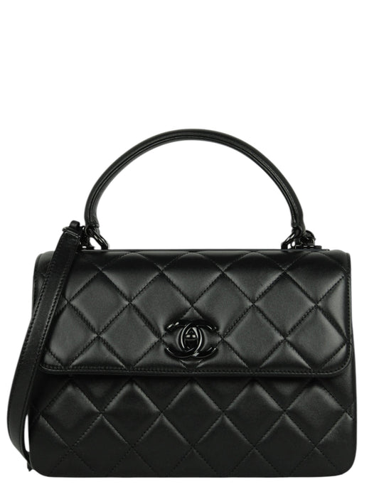 Chanel '24 SO Black Small Trendy Flap Bag - Rovelle Bags