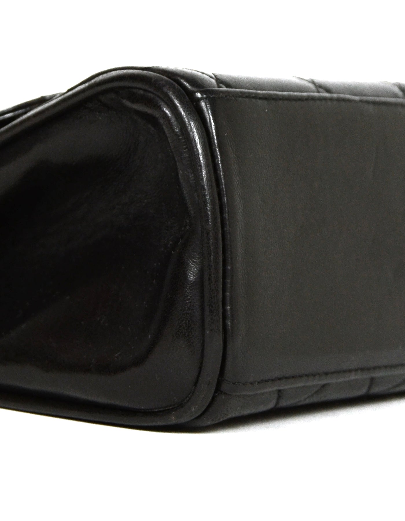 Chanel 1990s Black Quilted Mini Flap Flap Bag - Rovelle Bags