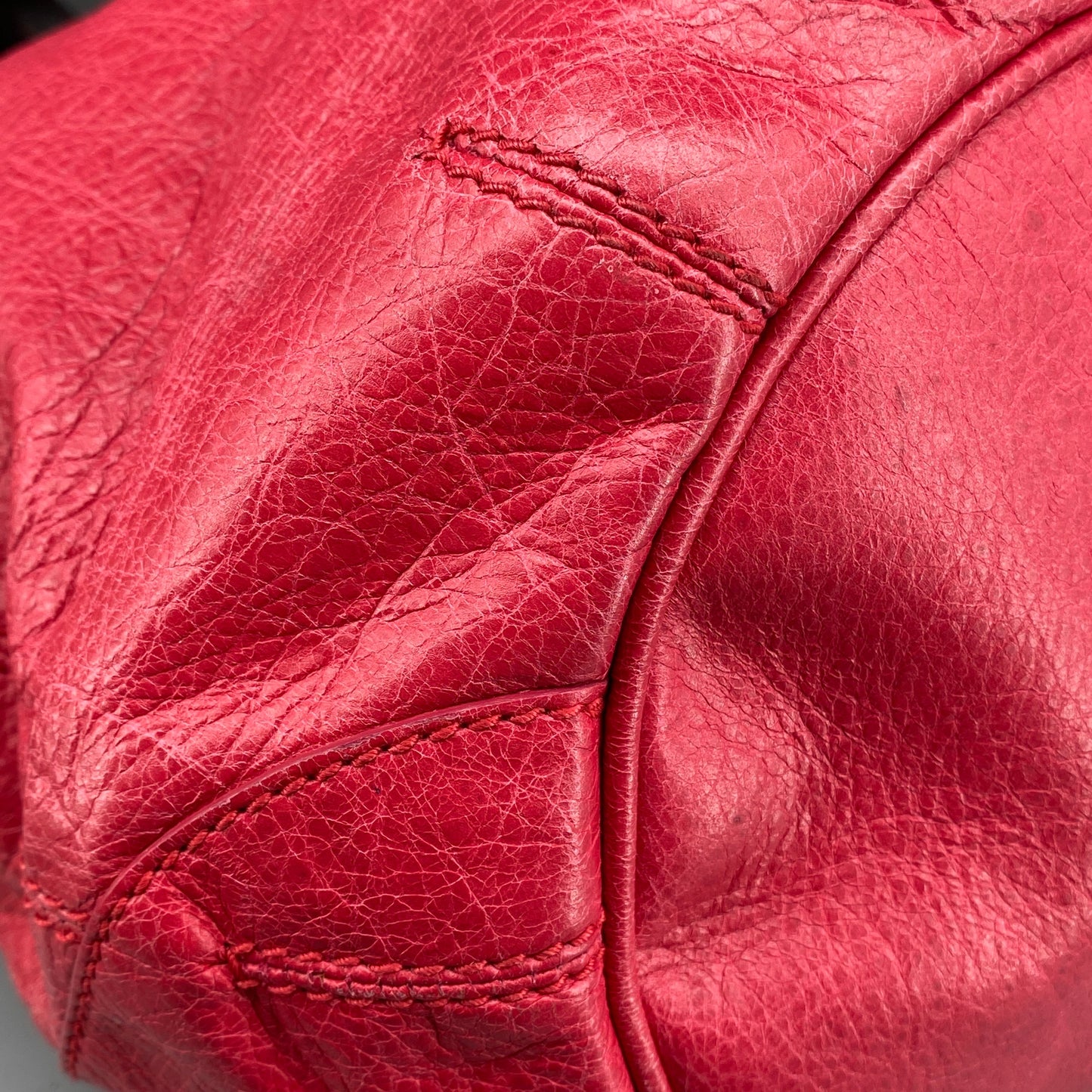 Balenciaga Giant Pompon Bag Pink