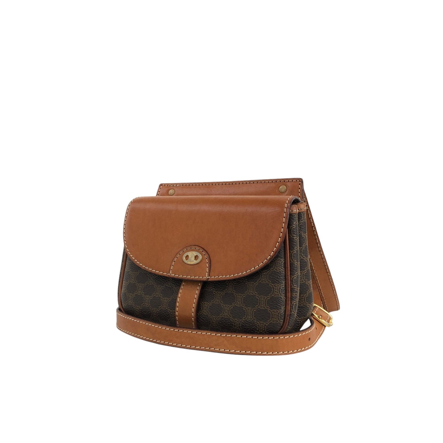 CELINE Shoulder bag Brown nwujcb