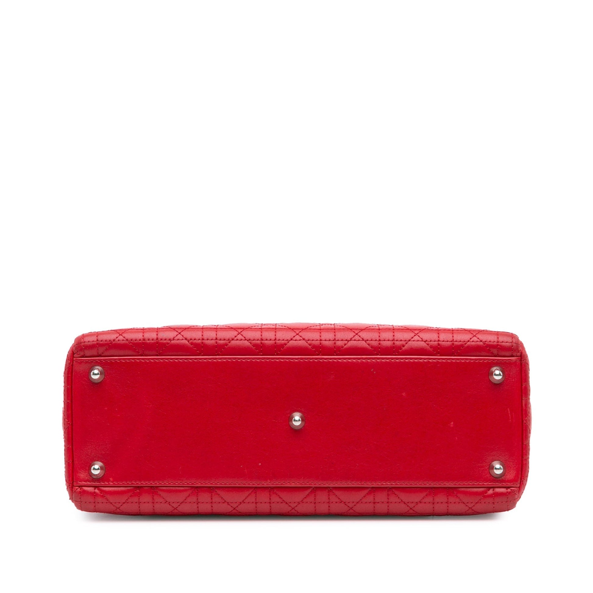 Dior Lady Dior Leather Handbag