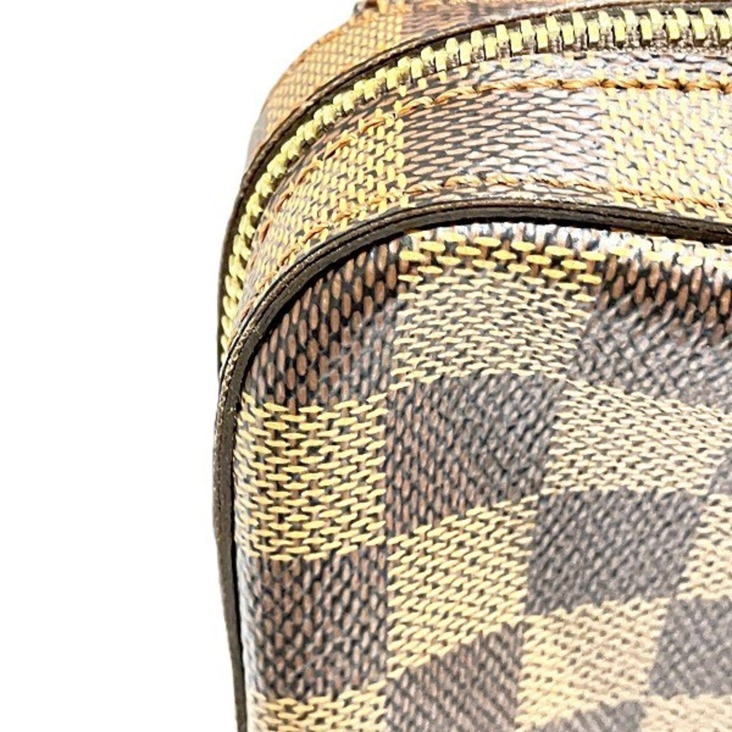 Louis Vuitton Damier Damier Canvas Leather Shoulder Bag