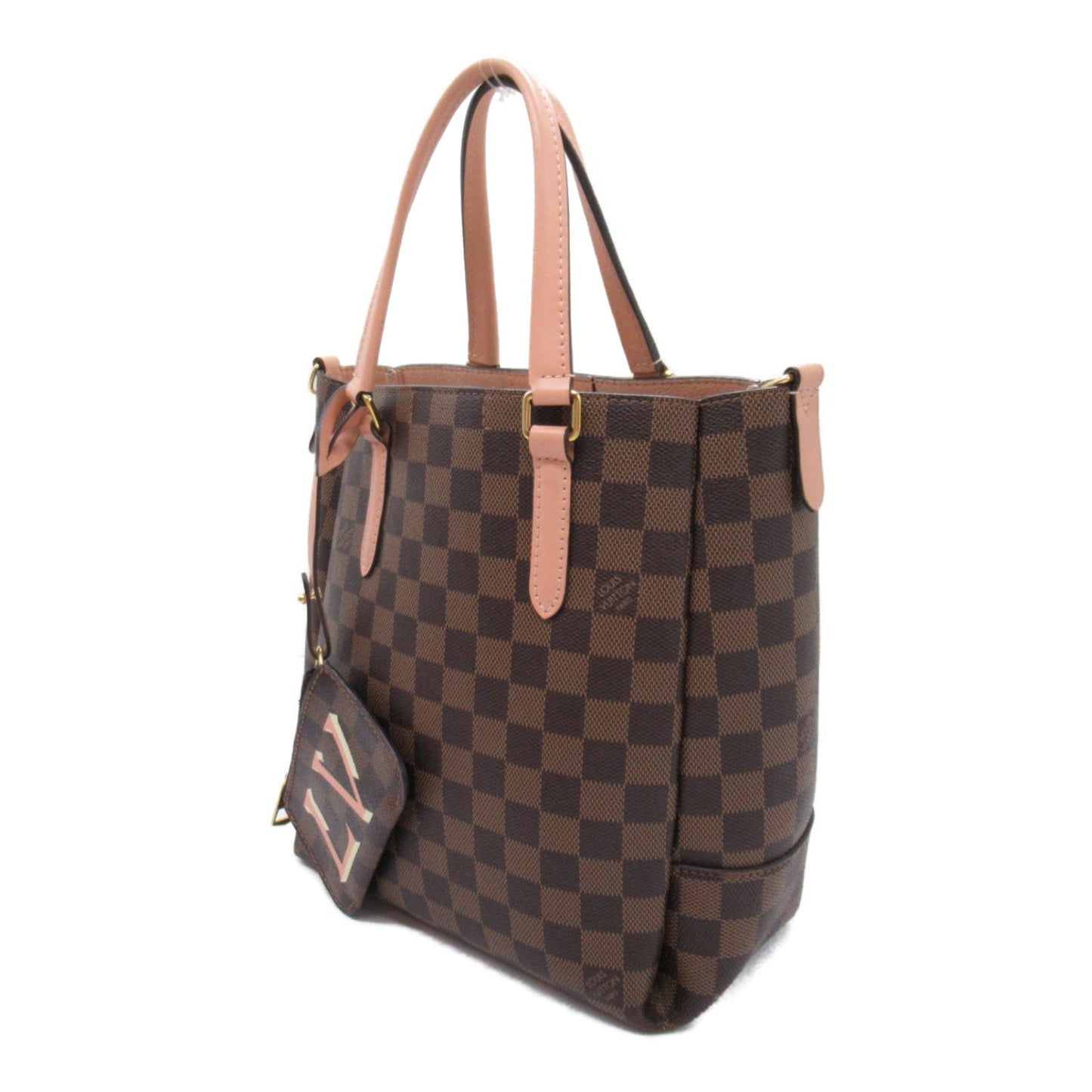 Louis Vuitton Belmont NV BB Shoulder Bag PVC Coated Canvas Damier Brown N60297