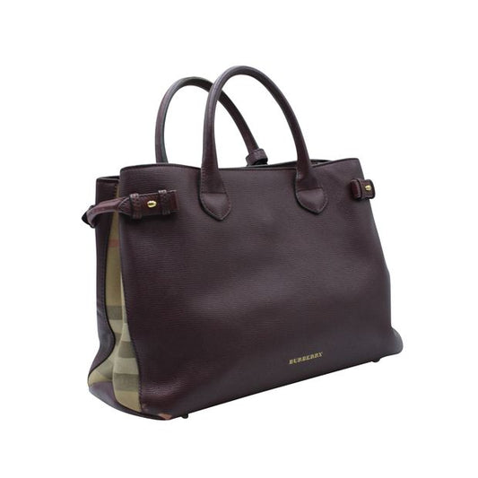 Burberry Check Tote - Rovelle Bags