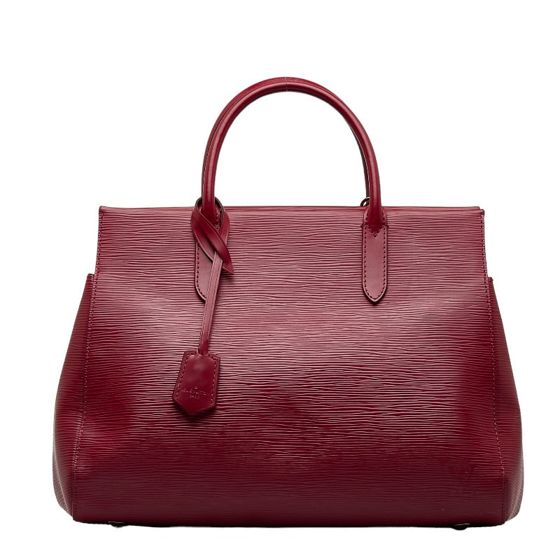 Louis Vuitton Epi Marley MM Handbag Shoulder Bag 2WAY M94615 Fushia Pearl Leather Louis Vuitton