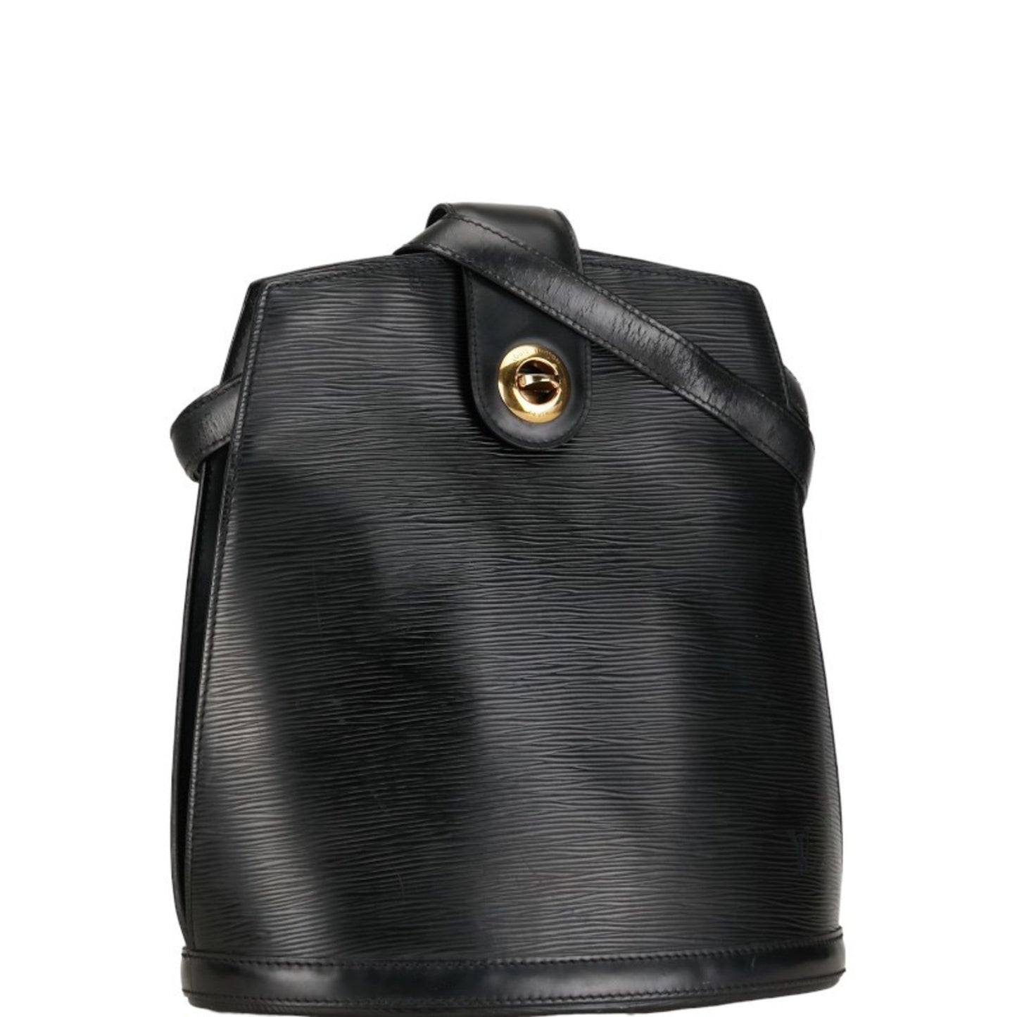 Louis Vuitton Epi Noir Leather Shoulder Bag