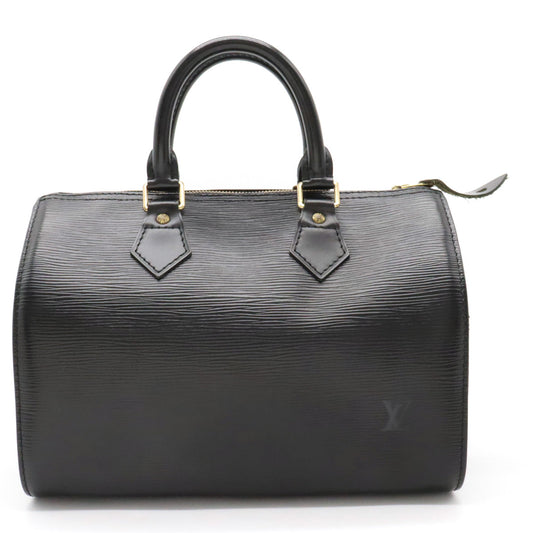 Louis Vuitton Louis Vuitton Epic Speed 25 Bag Mini Boston Bag Black Black M59032