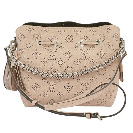 LOUIS VUITTON Louis Vuitton Shoulder Bag Bella M57068/ Monogram Machina Magnolia Pink Color Silver Women External Handmade Bag Box