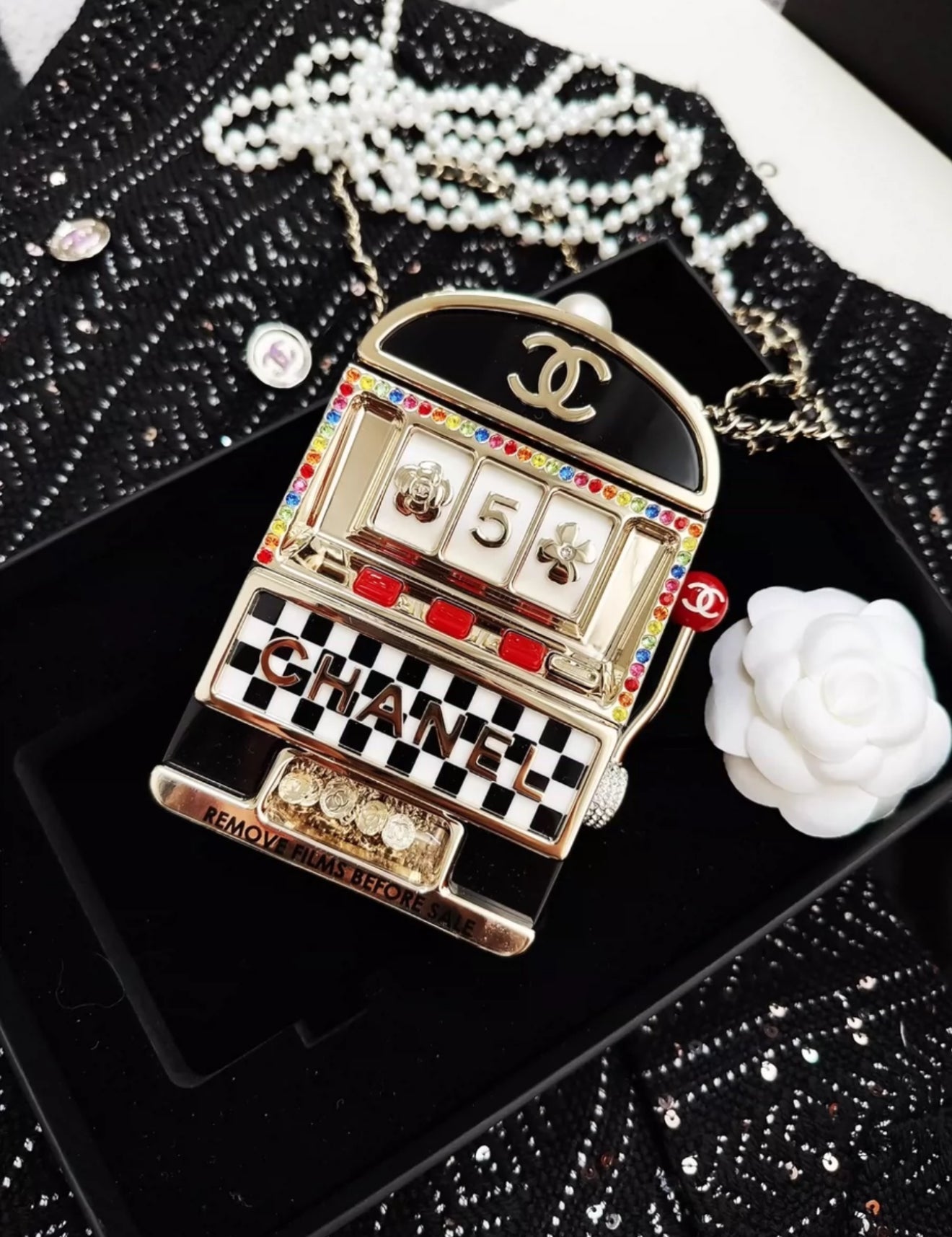 Chanel Timeless Leather Clutch