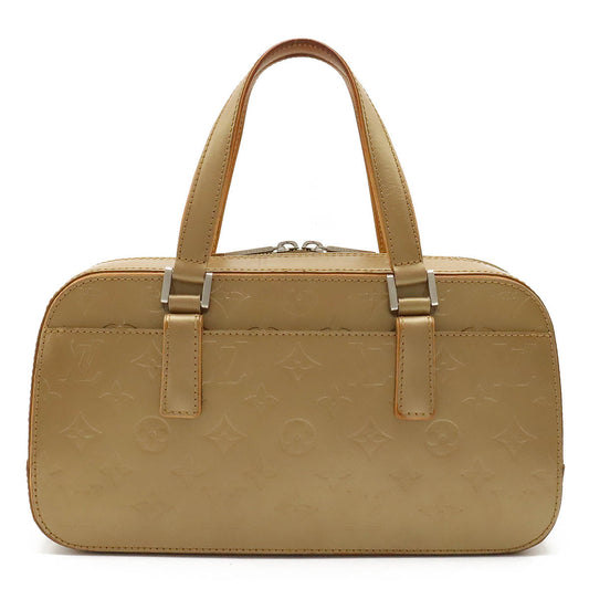 Louis Vuitton Monogram Mat Shelton MM Handbag Ambre Beige M55177 by Louis Vuitton