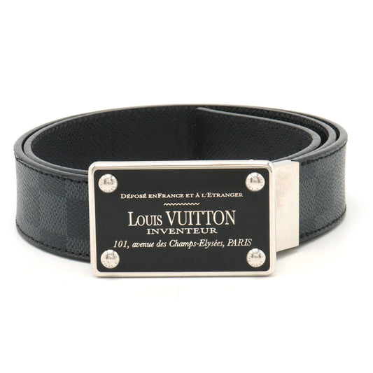 LOUIS VUITTON Louis Vuitton Damiègrafit Sanctuary Anventour Reverse Belt For Men #90 90/36 M9632U