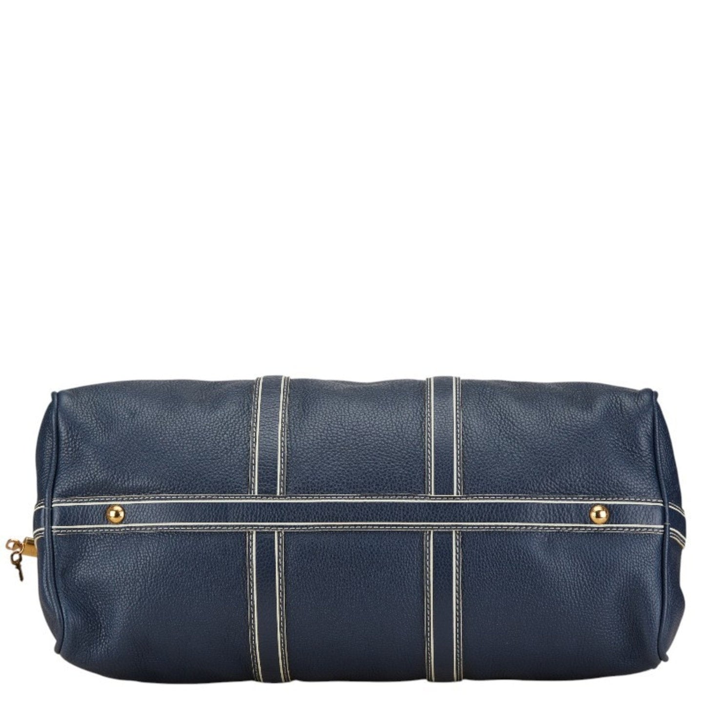 Louis Vuitton Leather Boston Bag Handbag