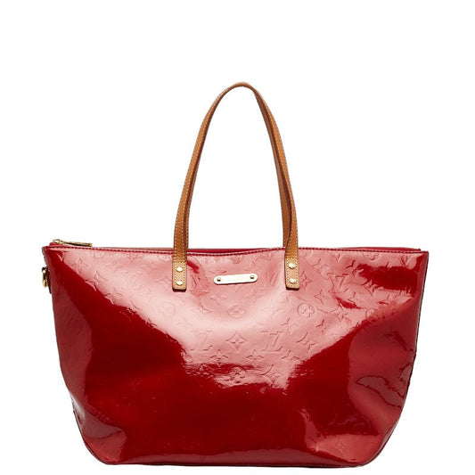 Louis Vuitton Monogram Verney Belvue GM Handbag M93587 Pomodemur Red Patent Leather Louis Vuitton