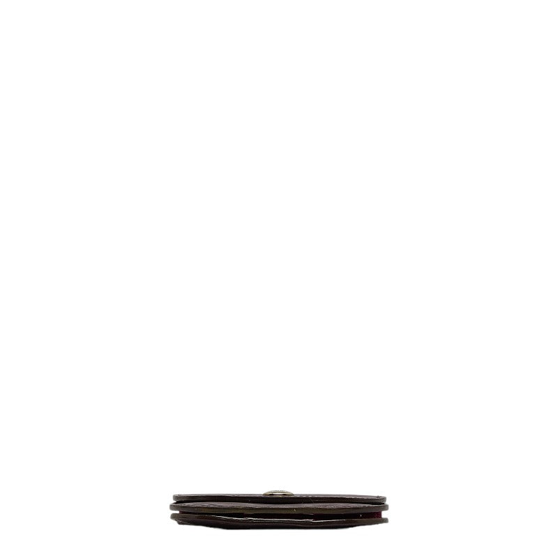 Louis Vuitton Epic Port Monet Acordeon Coin Case M6657K Cassis Pearl Leather Louis Vuitton