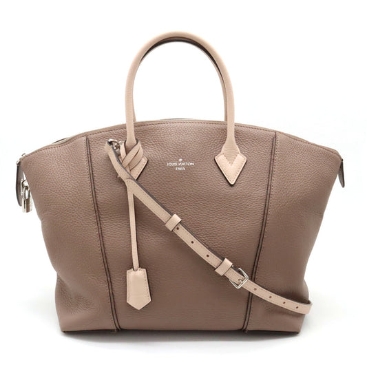 LOUIS VUITTON Louis Vuitton Parnassay Rocket MM Bag 2WAY Shoulder Bag Violet Brown Rose Rose