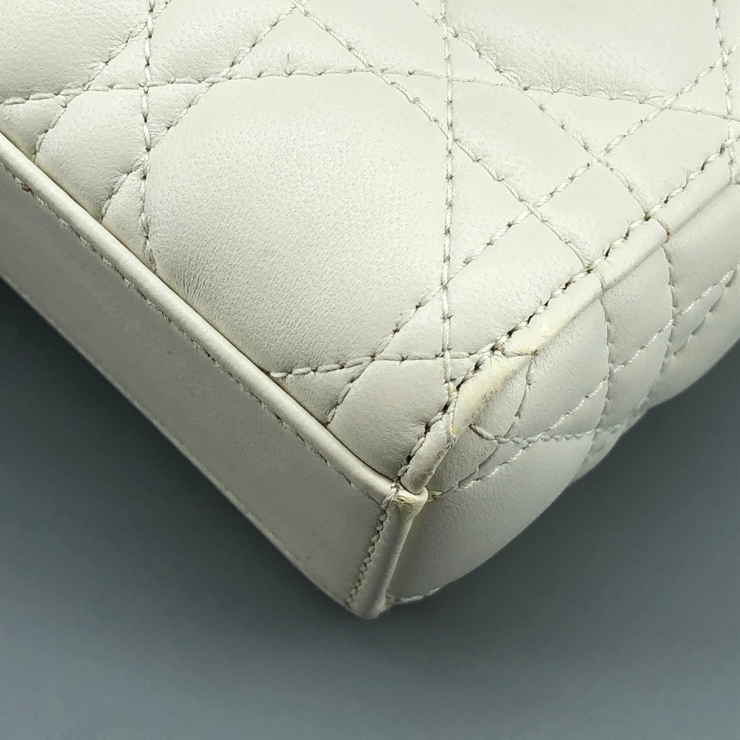 Christian Dior Lady D-Joy Small Crossbody Bag Cream
