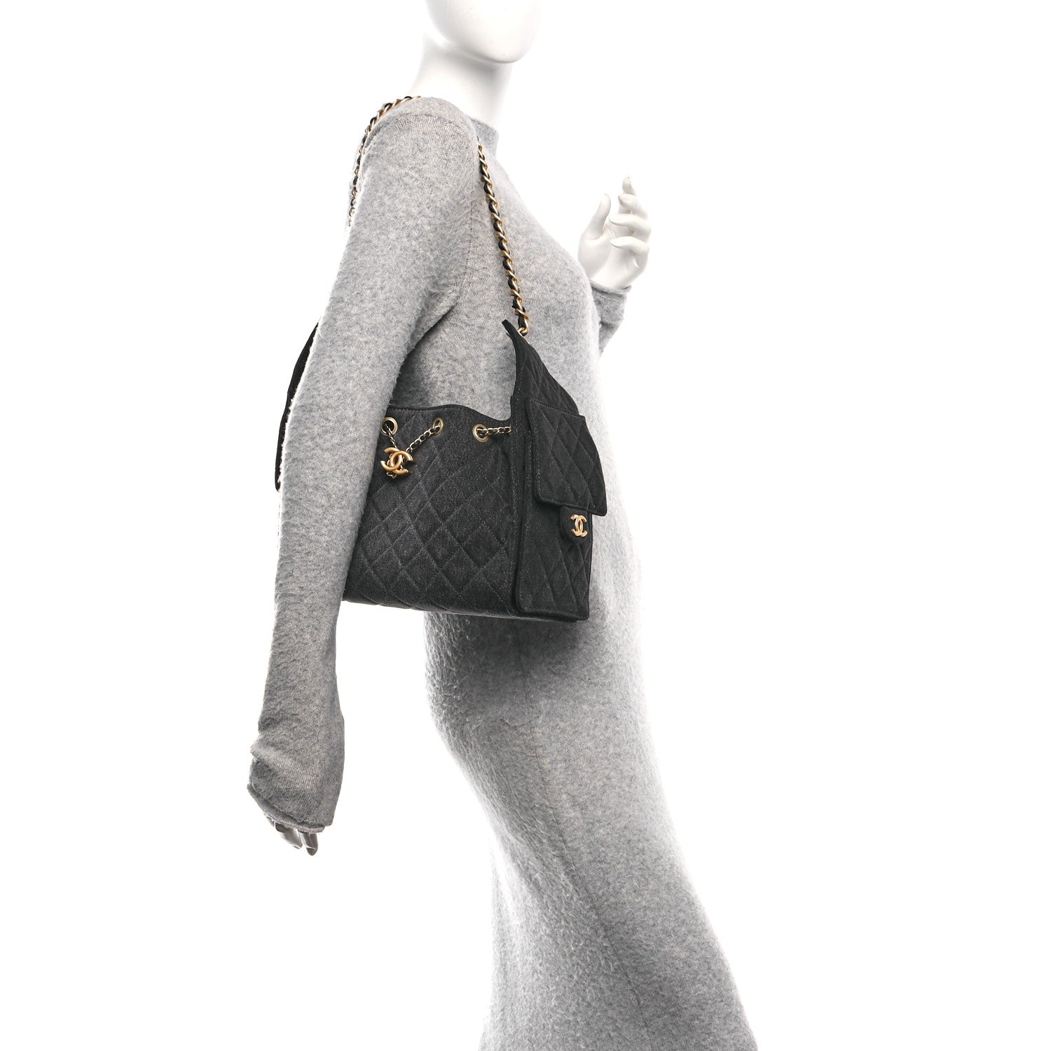 Chanel Washed Quilted Small Chanel 25 Handbag - Rovelle Bags