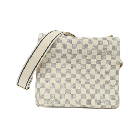Louis Vuitton Damier Azur Navyglio N51189 Shoulder Bag