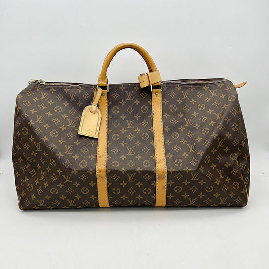 Louis Vuitton 1999 Keepall 60 Travel Bag | Brown B0228QJEUL