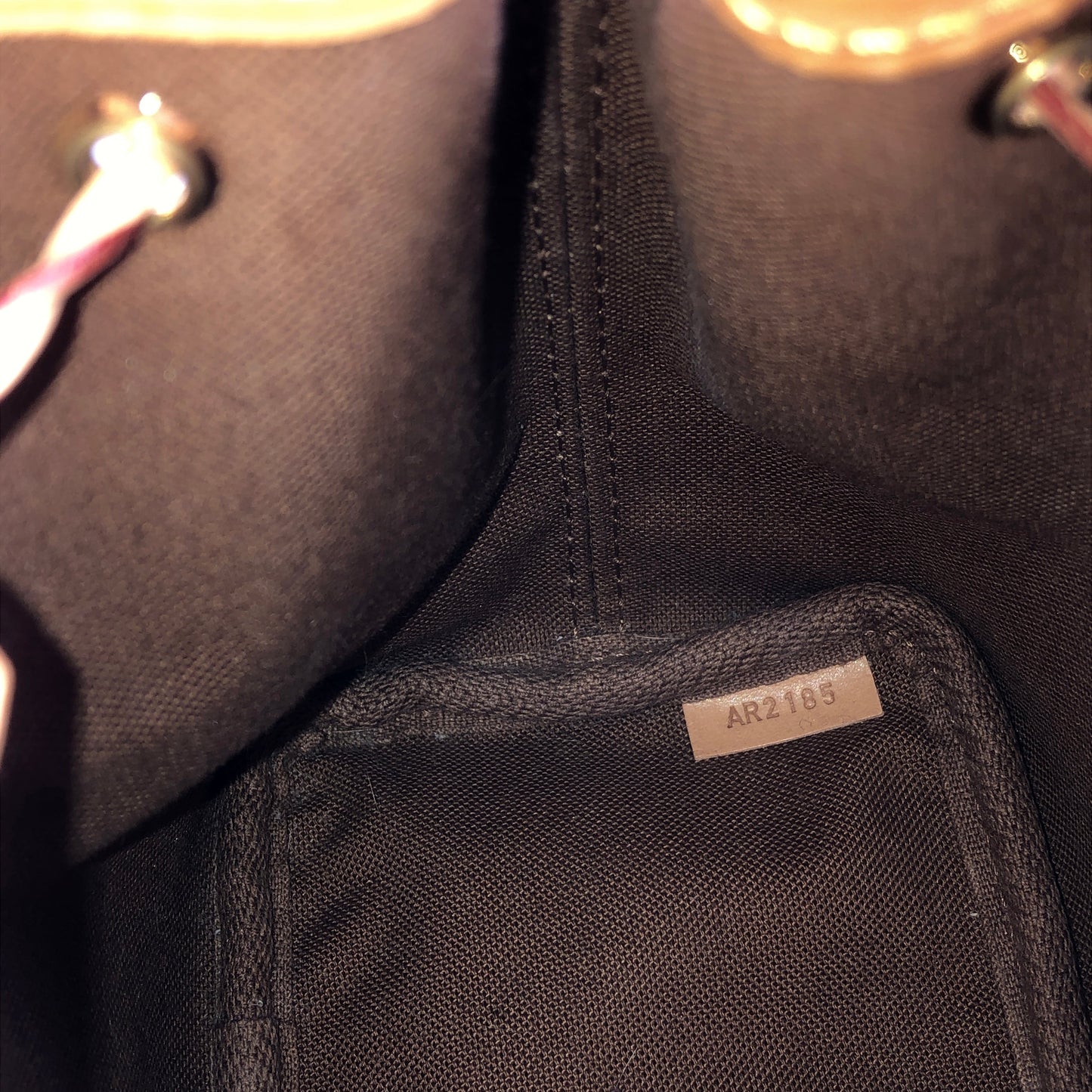 Louis Vuitton Classic Monogram Nano Noé Bucket Drawstring Crossbody Bag