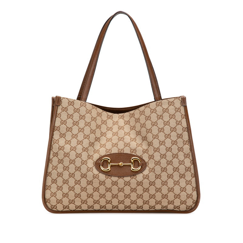 Gucci Horsebit 1955 GG Canvas Tote Bag