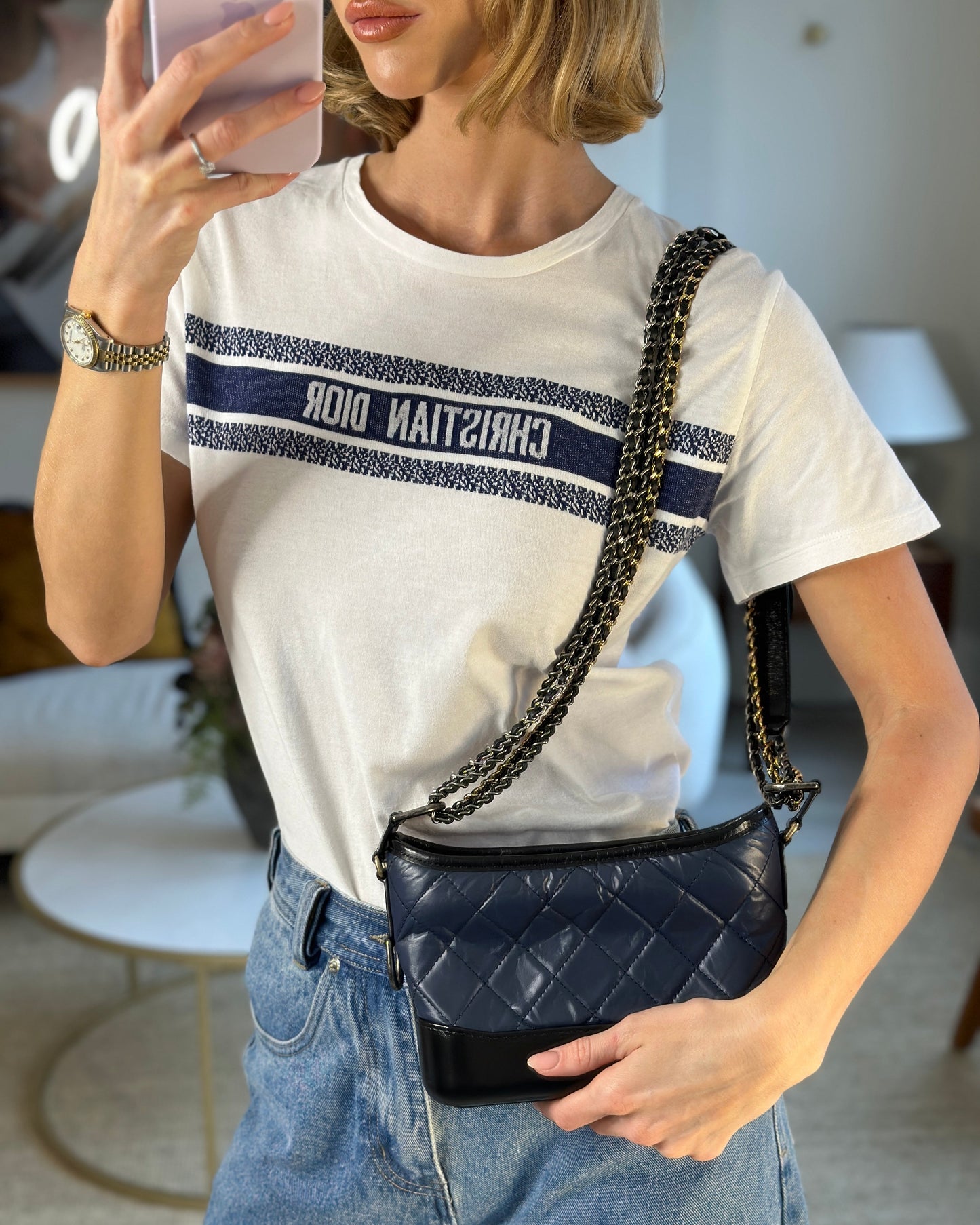 Chanel *FIRE PRICE* Chanel Blue & Handbag - Rovelle Bags
