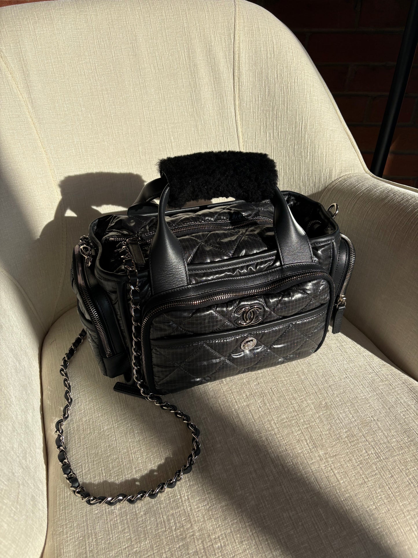 Chanel 'Coco Neige Down Duffle' Handbag - Rovelle Bags