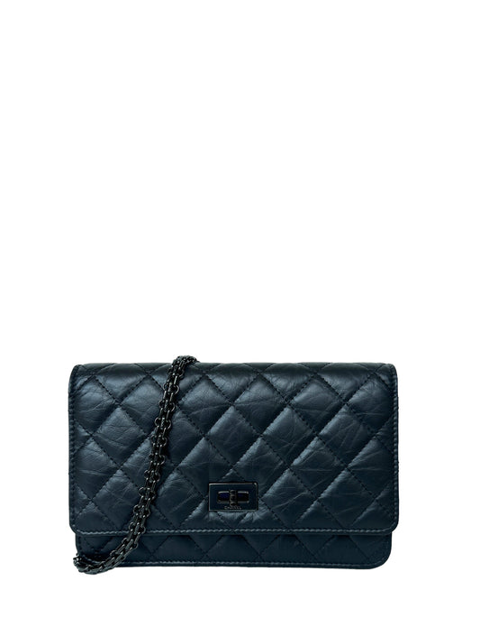 Chanel 2023 Calfskin So Black Quilted Crossbody Bag - Rovelle Bags