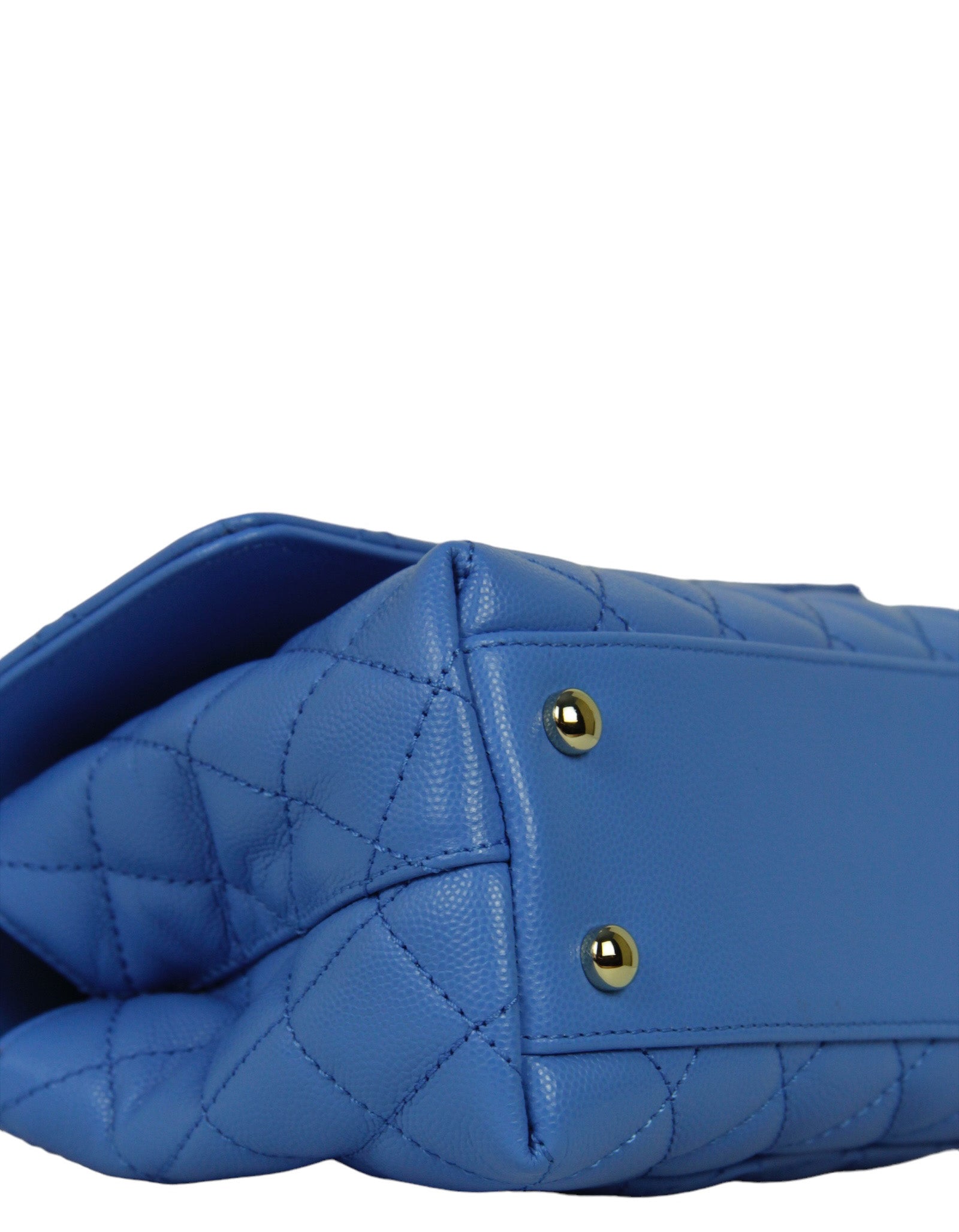 Chanel 2024 Blue Caviar Mini Coco Flap Bag - Rovelle Bags