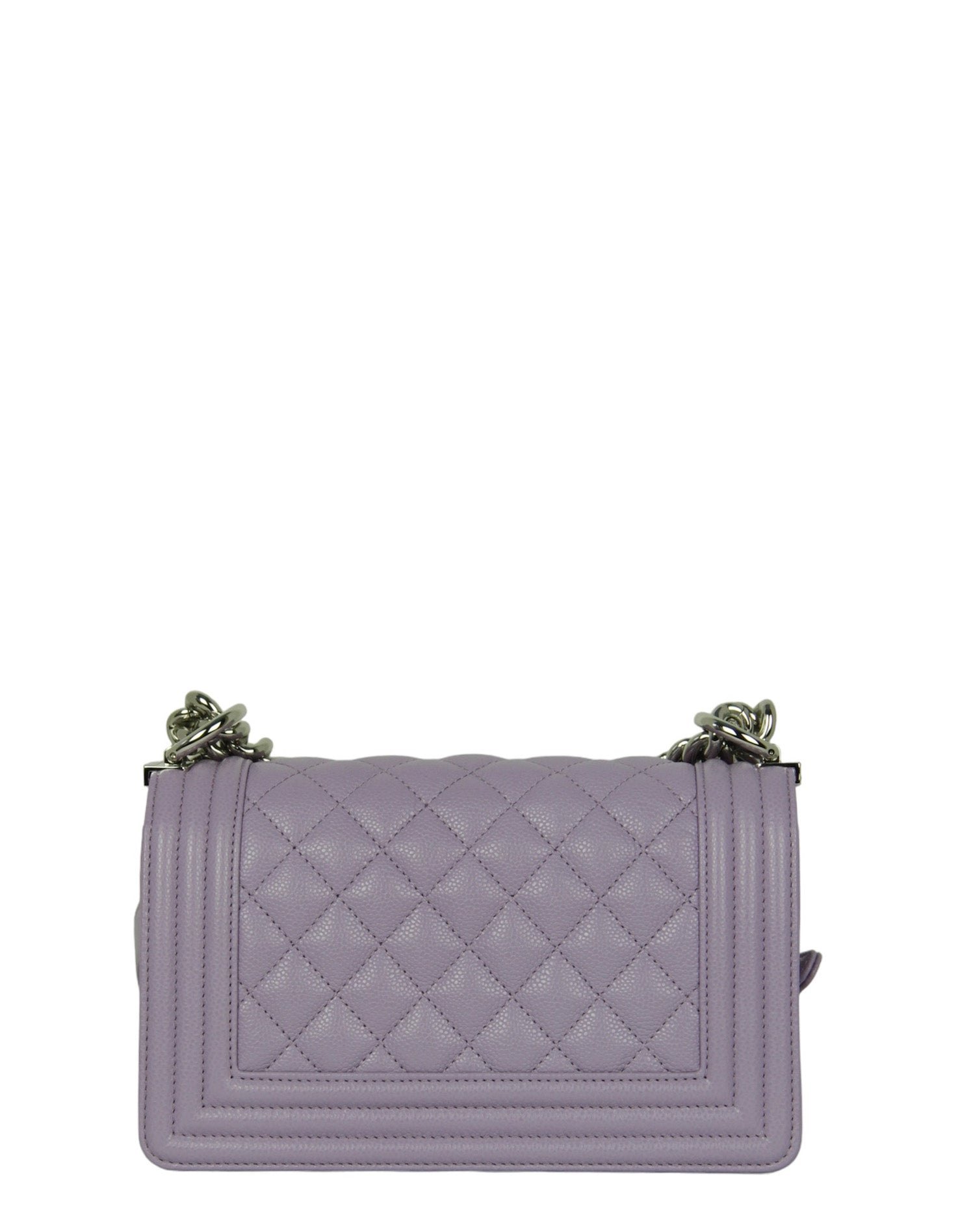 Chanel 2024 Purple Caviar Leather Small Handbag - Rovelle Bags