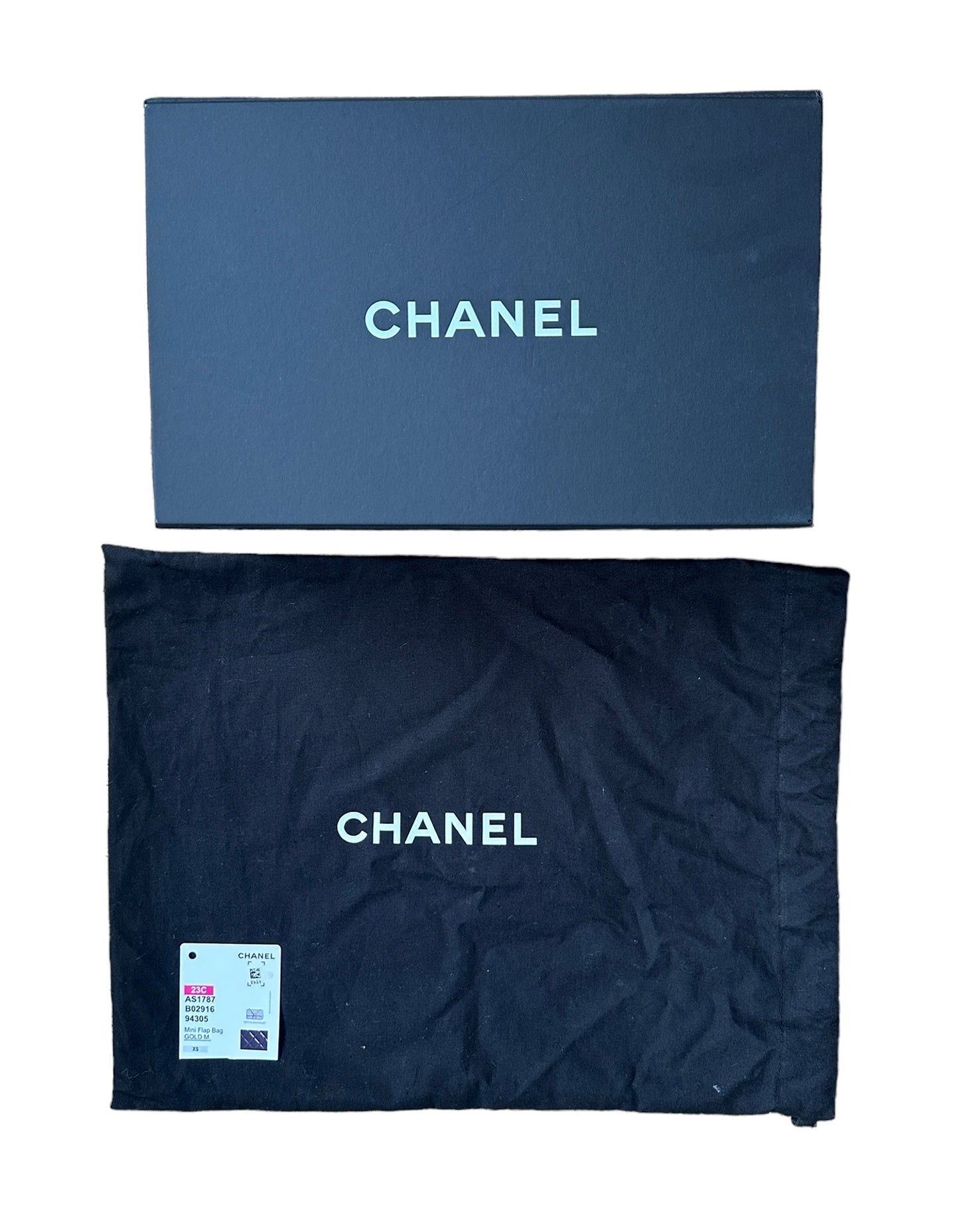 Chanel 2023 Black Lambskin Quilted Rectangular Flap Bag - Rovelle Bags