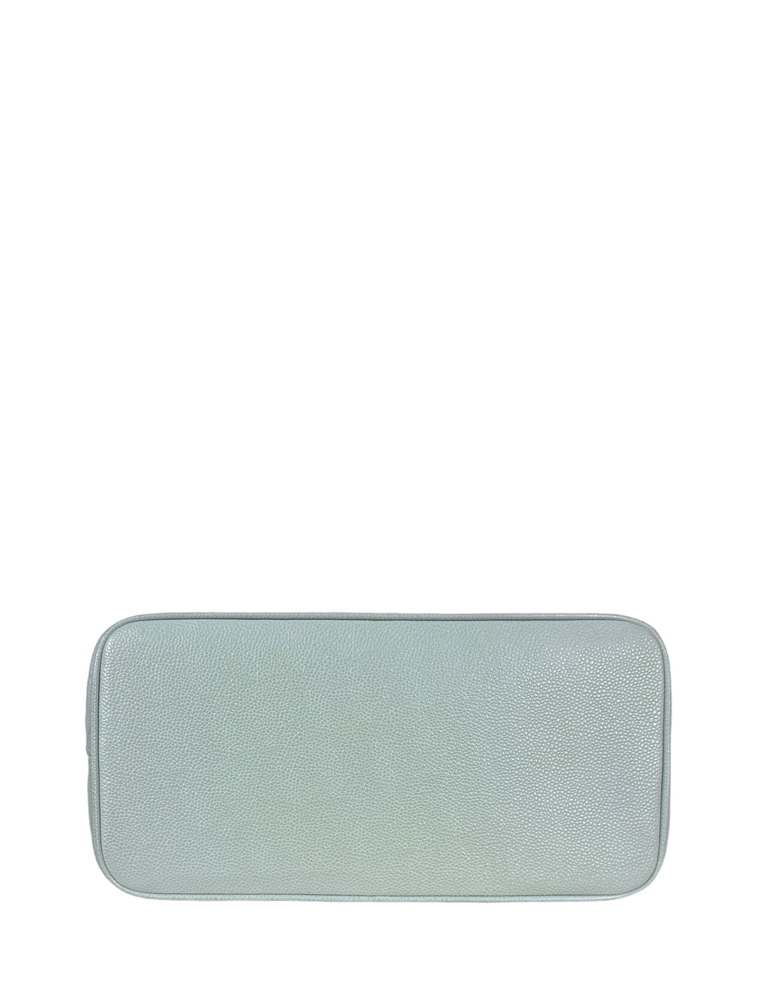 Chanel Light Blue Caviar Leather CC Tote Bag - Rovelle Bags