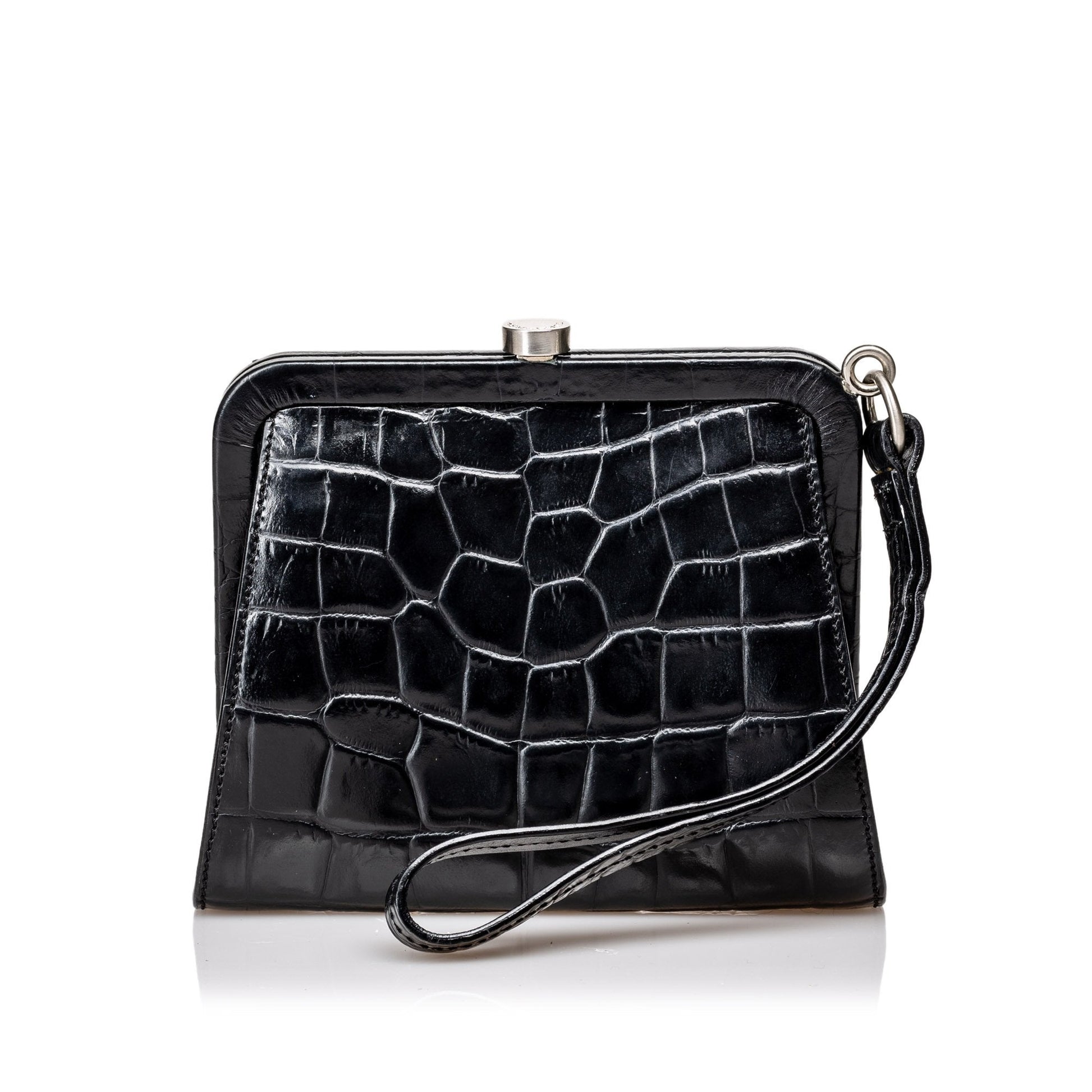 Burberry Others Embossed Clutch Bag - Rovelle Bags