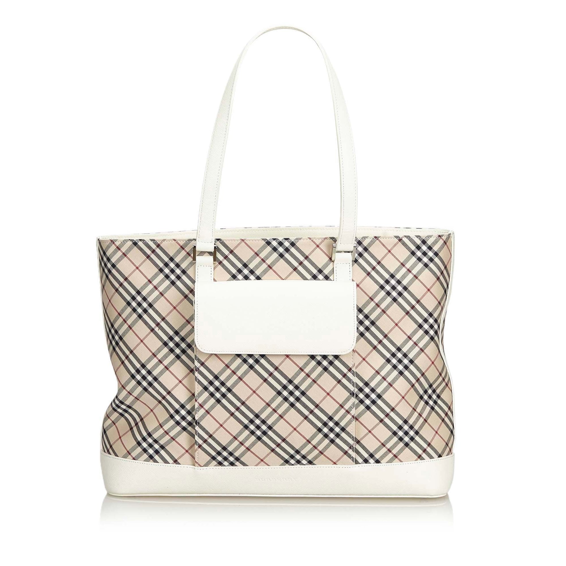 Burberry Check Tote - Rovelle Bags