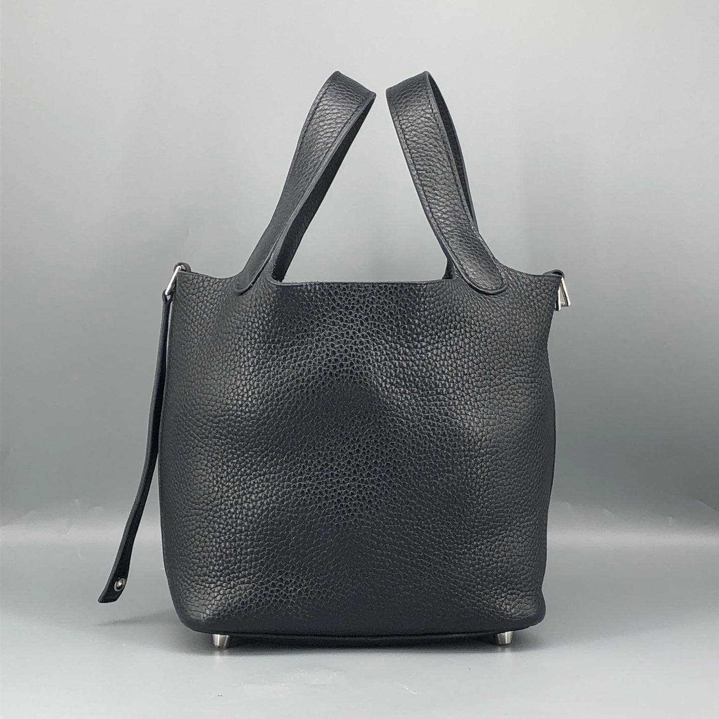 Hermes 2018 Picotin Lock 18 Bucket Bag Black
