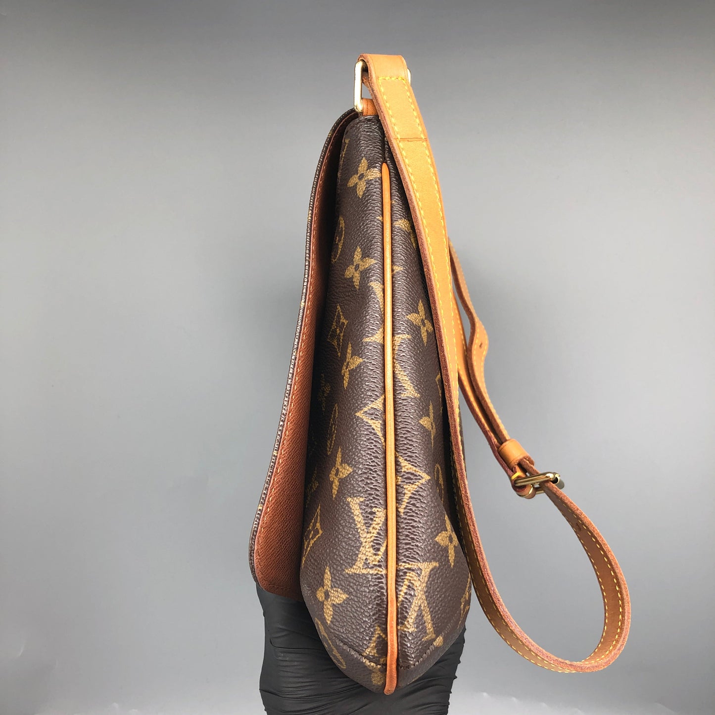 Louis Vuitton Monogram Musette Salsa Crossbody Bag Brown