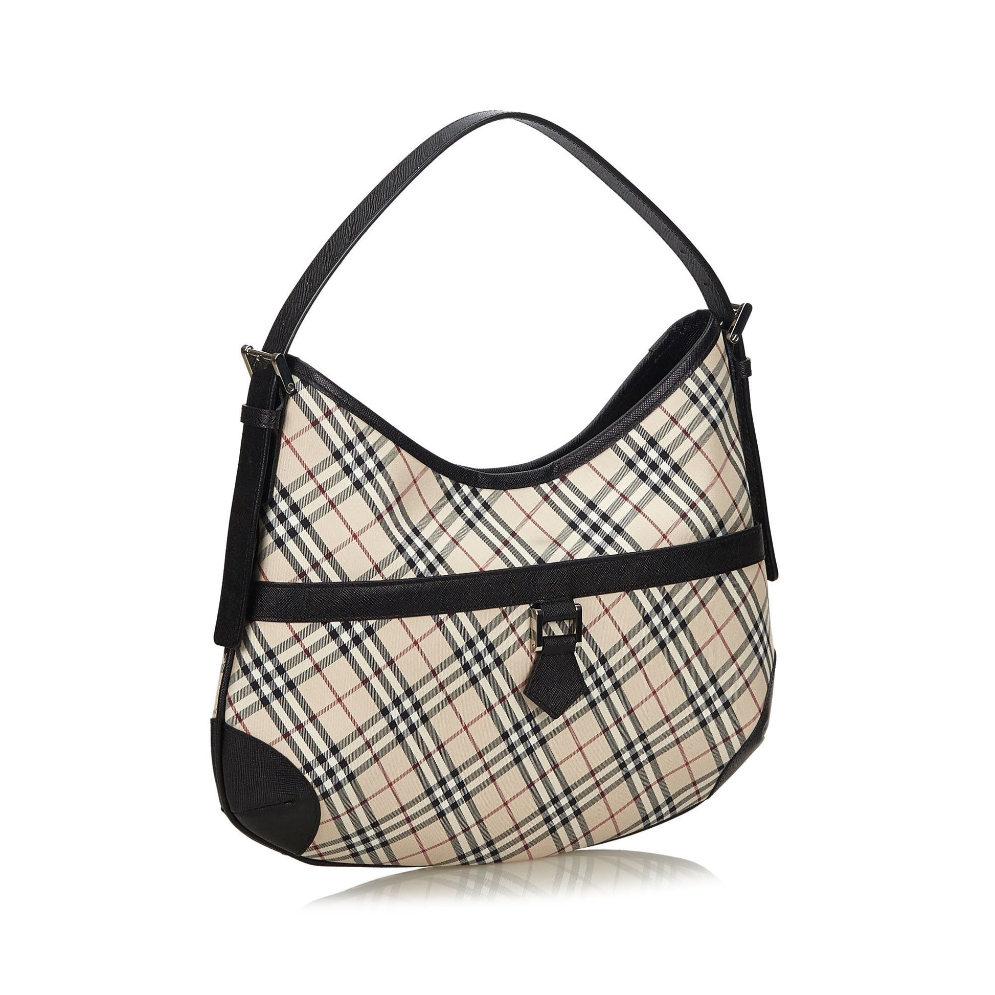 Burberry Fabric Nova Hobo Bag - Rovelle Bags