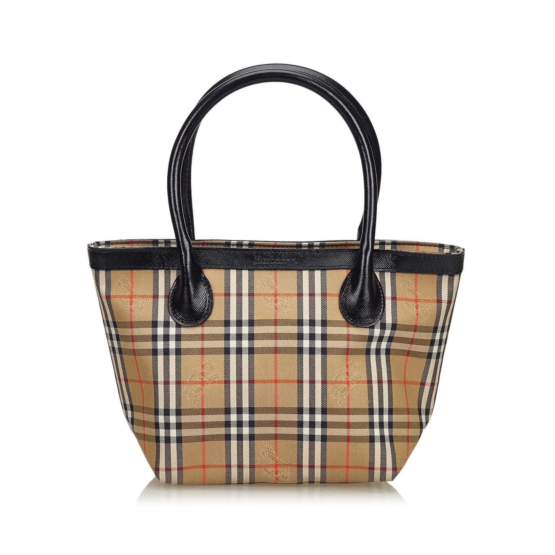 Burberry Check Handbag - Rovelle Bags
