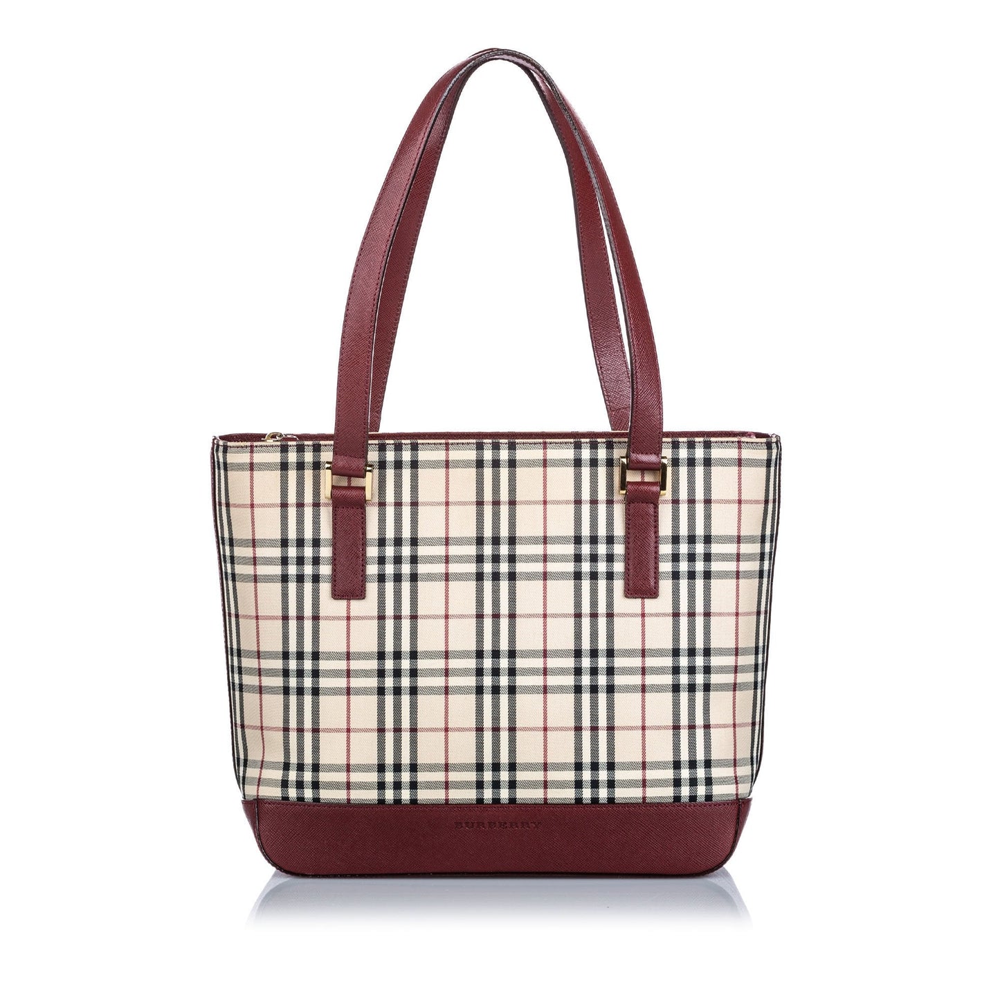 Burberry Check Tote - Rovelle Bags