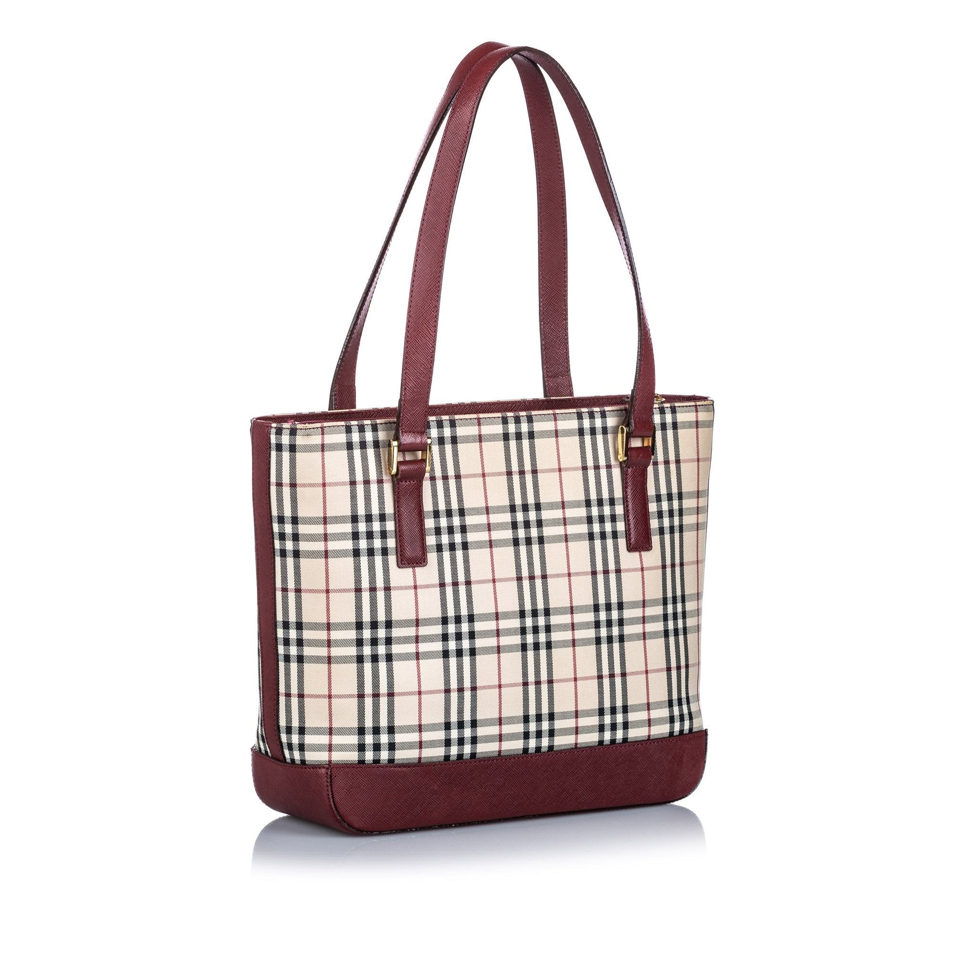 Burberry Check Tote - Rovelle Bags