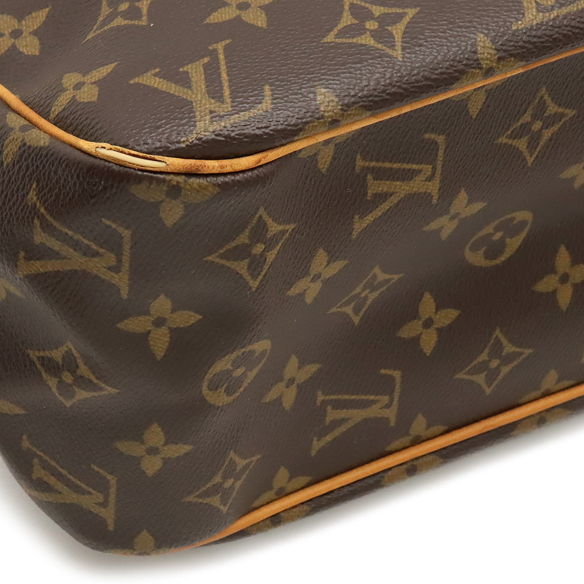 Louis Vuitton Monogram Battinella Horisontal Bag Semi-shellder Shoulder M511 Blumin