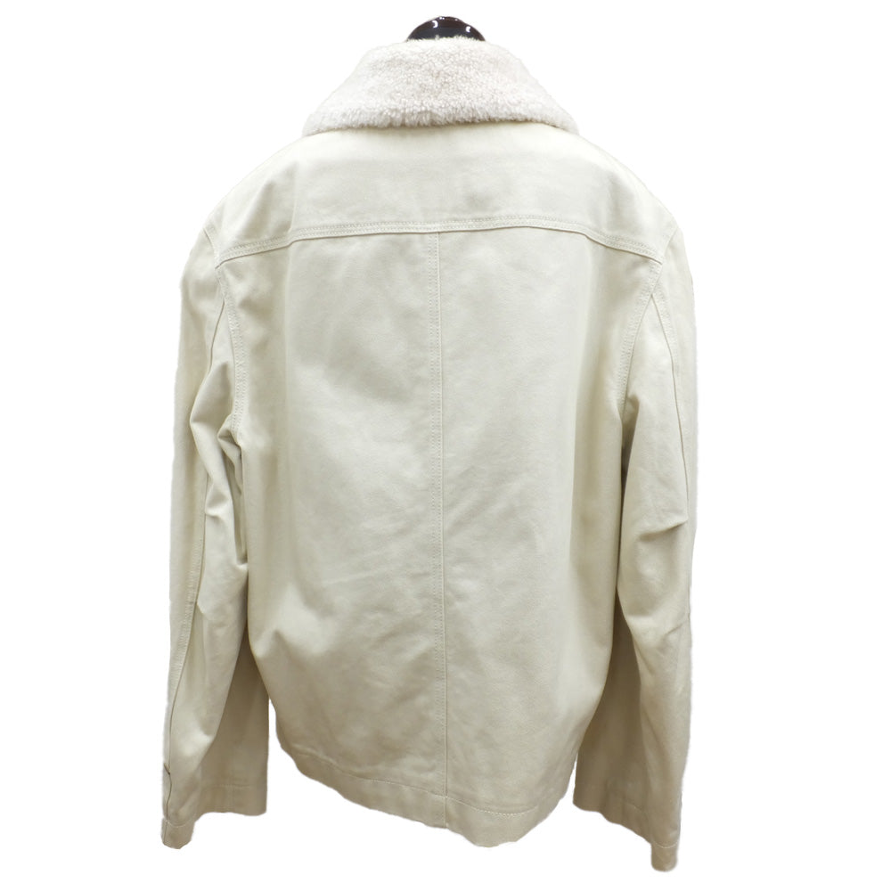 Louis Vuitton Monogram Boaden Jacket Size 46 Ivory Beige Logo Fashion RM231Q TZ0 HO5W Apparel Dress