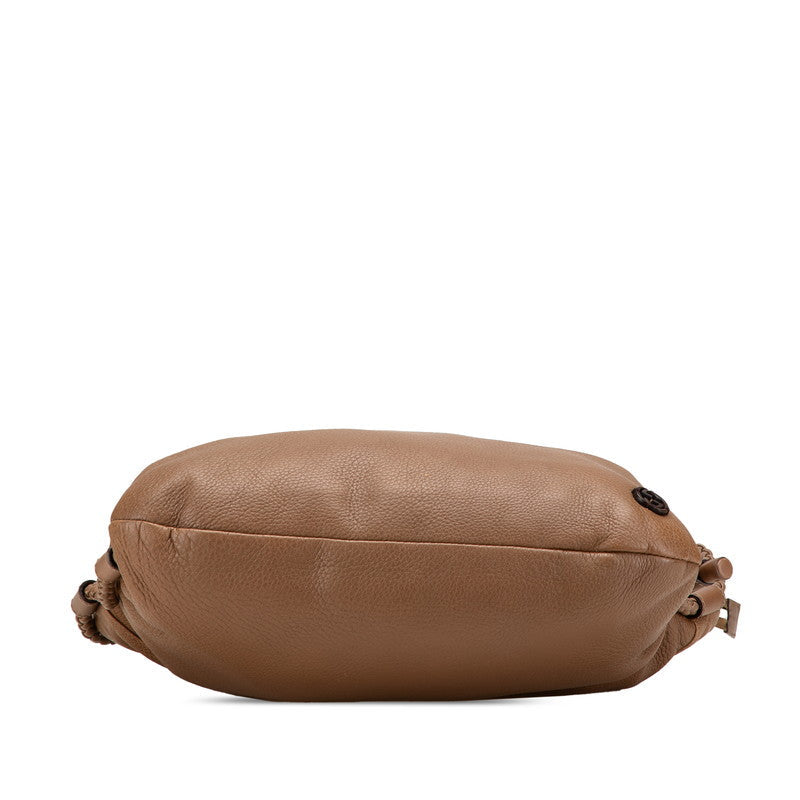 Gucci Interlocking G Leather Shoulder Bag