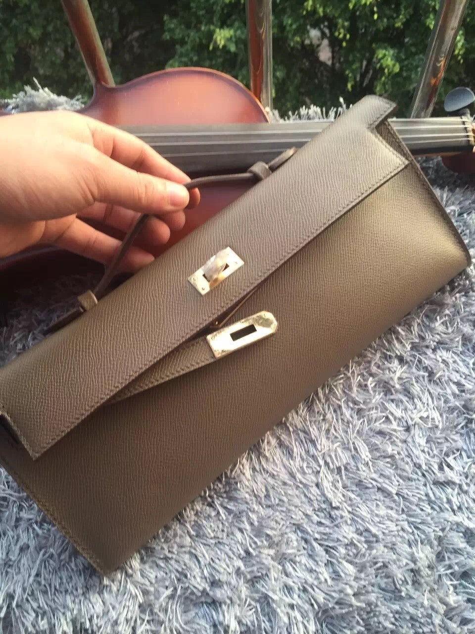 Hermès Kelly Clutch - Rovelle Bags