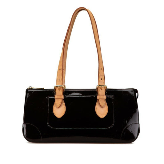 Louis Vuitton Amarante Patent Leather Shoulder Bag