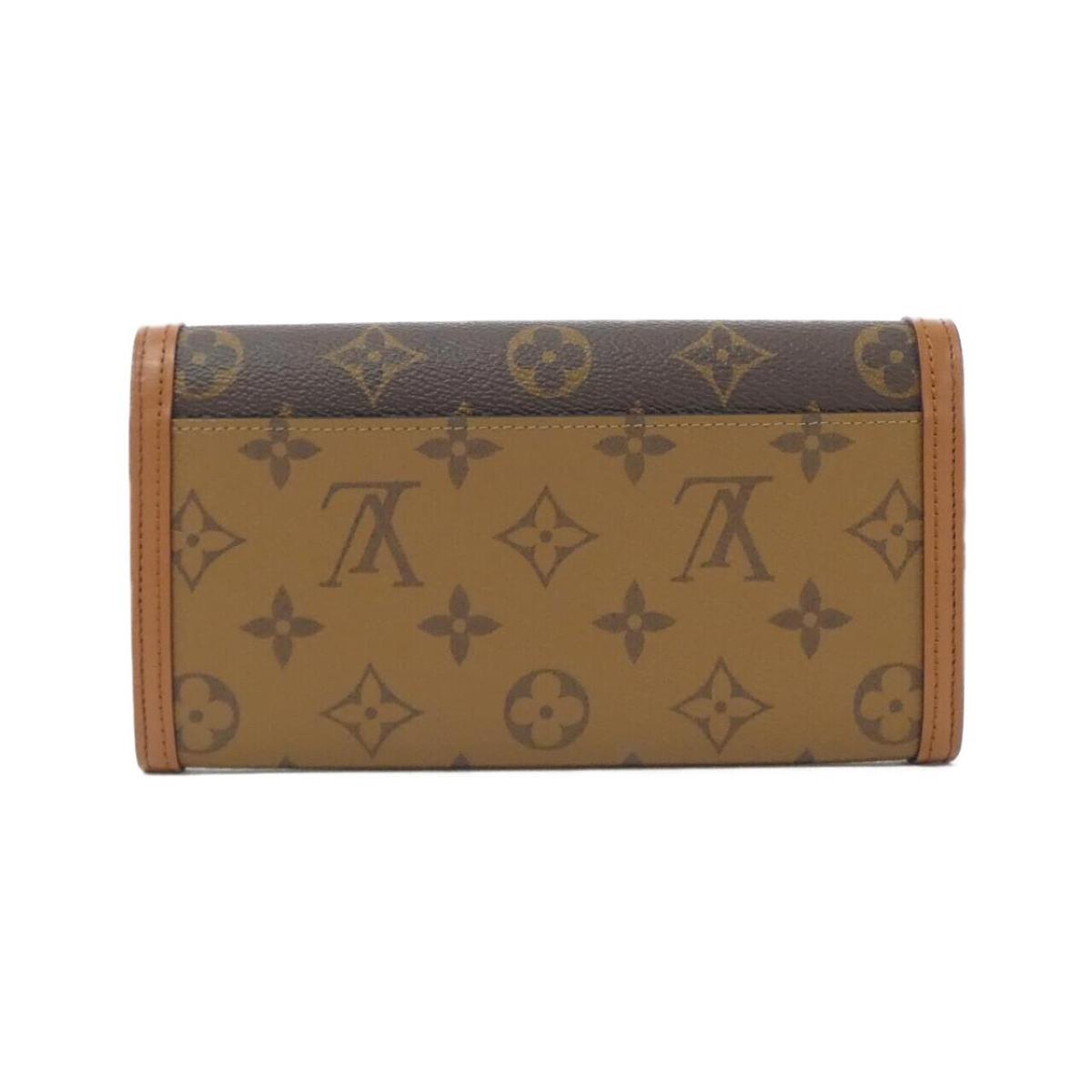 Louis Vuitton Monogram Reversee Portefolio Sarah Dolphin M46645 Wallet