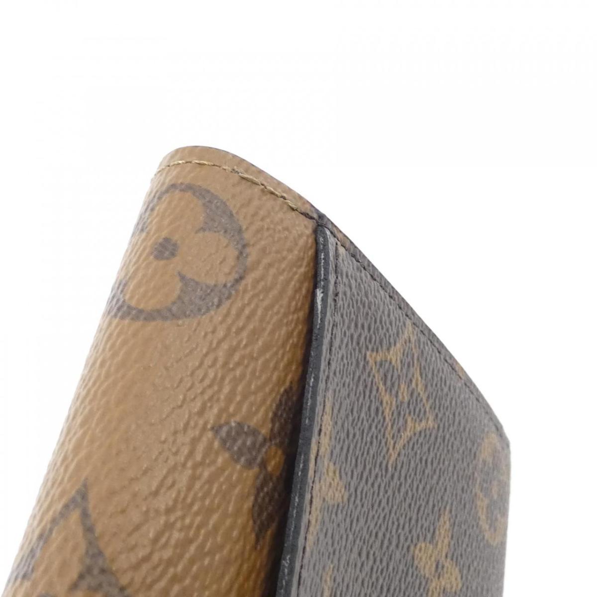 Louis Vuitton Monogram Reversee Vial Monogram Amplant Portefolio Emily M82157 Wallet