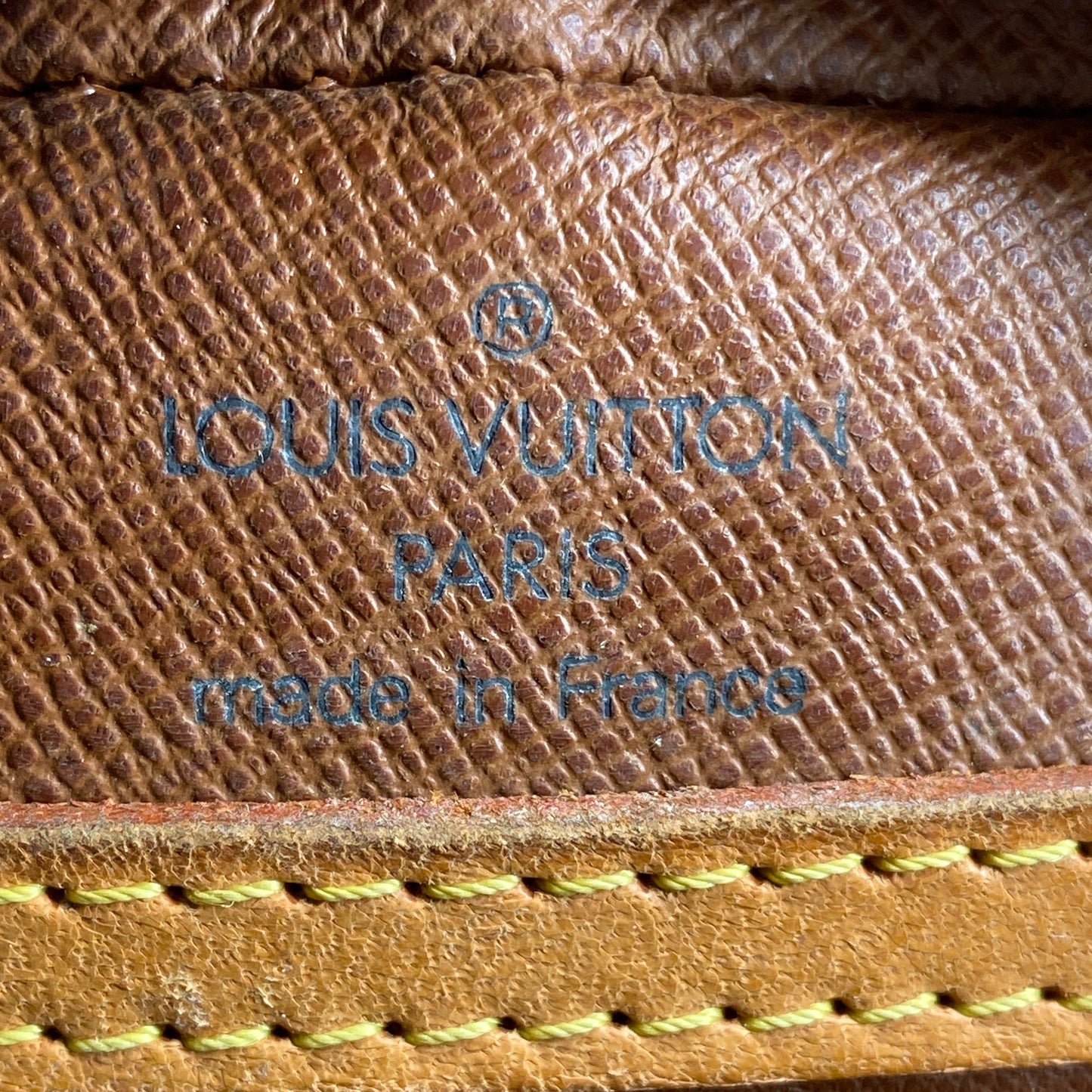 Louis Vuitton Monogram Brown Oval Crossbody Shoulder Bag