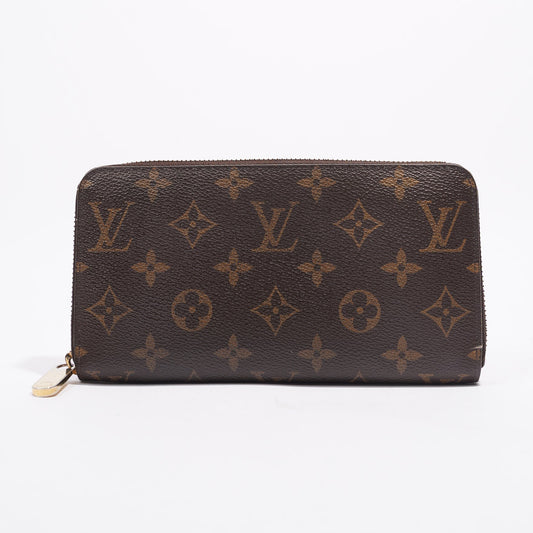 Louis Vuitton Monogram Zippy Wallet Brown Monogram Canvas