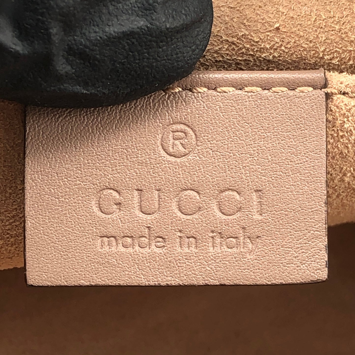 Gucci Dirty Pink Quilted Pearl GG Camera Crossbody Bag